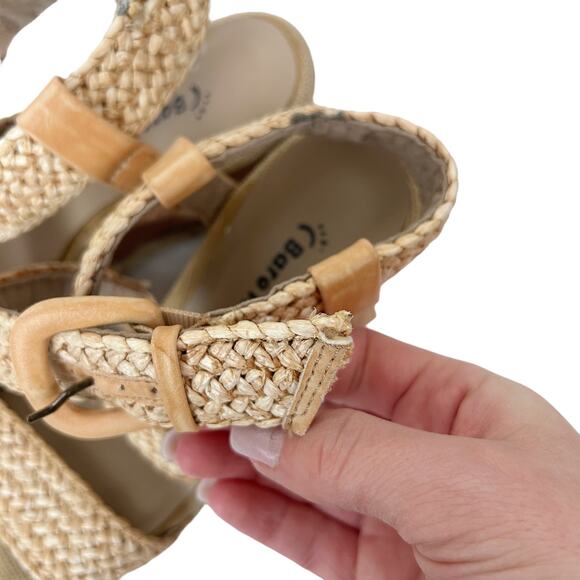 BareTraps Tracie Espadrille Braided Wedges Sz 6 - Picture 7 of 12